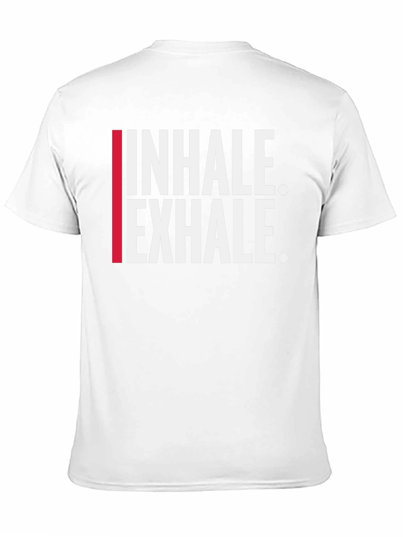 Inhale. Exhale. Black Graphic Tee