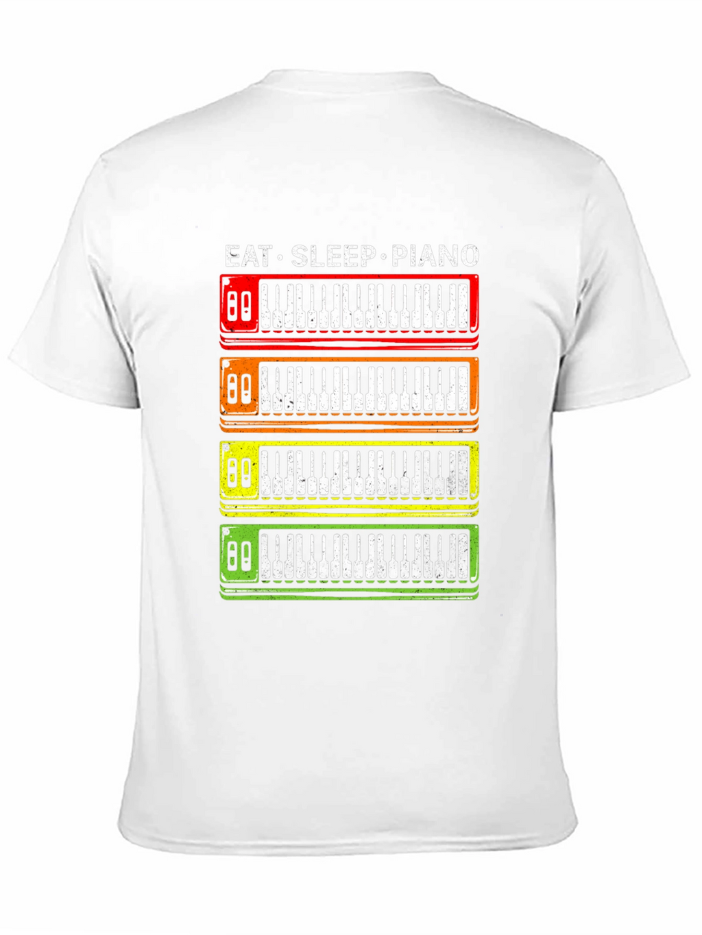 Eat Sleep Piano T-Shirt - Music Lover Tee