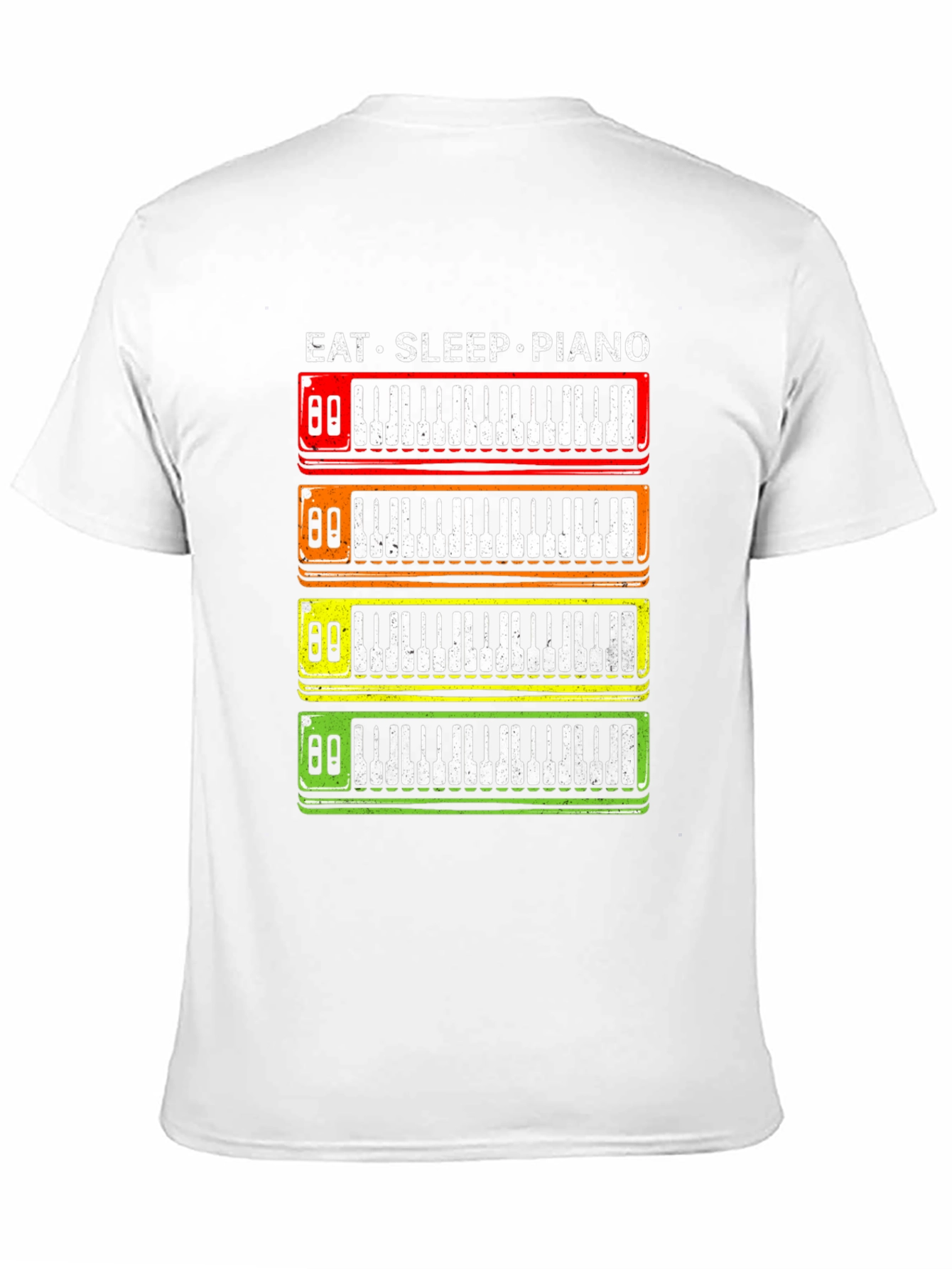 Eat Sleep Piano T-Shirt - Music Lover Tee