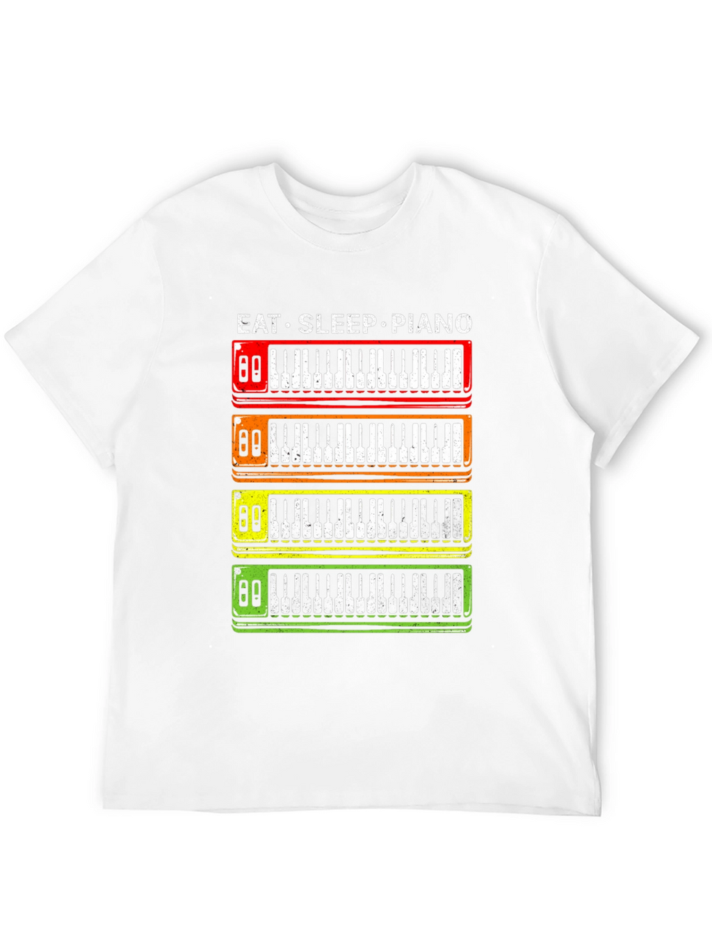 Eat Sleep Piano T-Shirt - Music Lover Tee