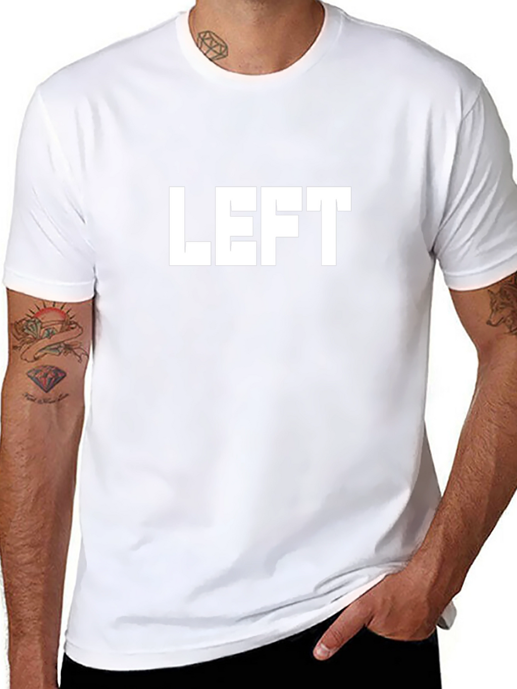 Left Tee - Bold Statement Shirt