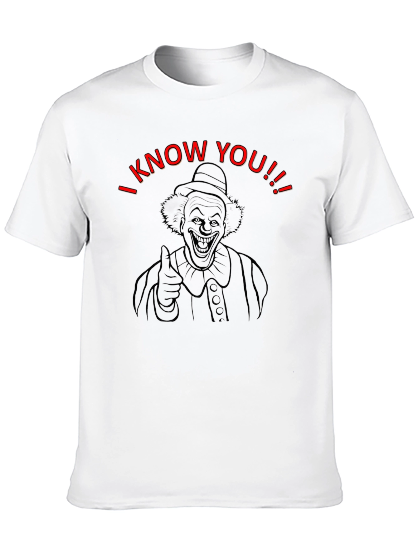 I Know You Clown Graphic Tee - Mens