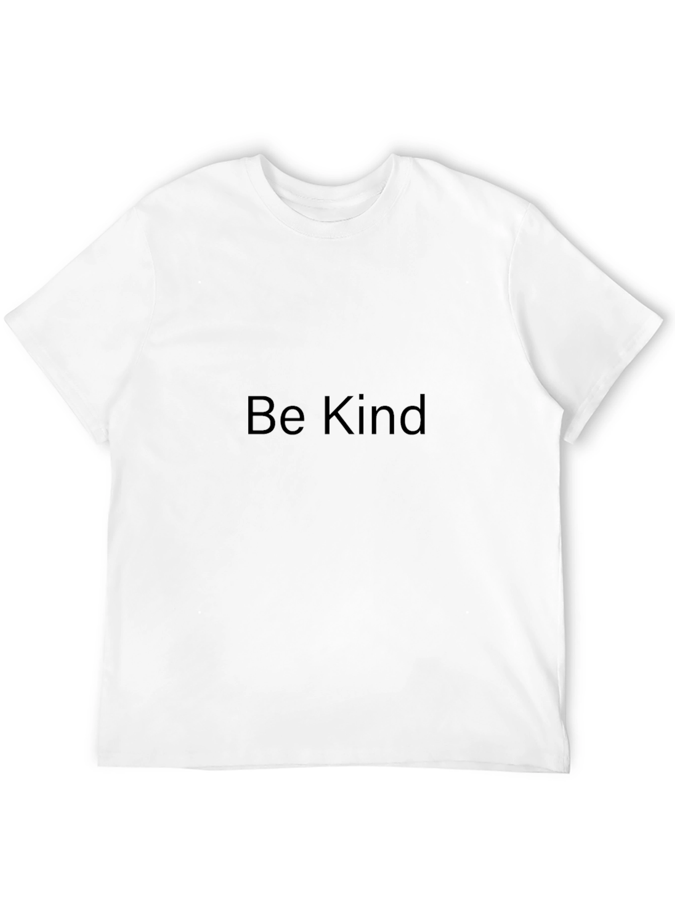 Be Kind Black Tee - Classic Comfort Fit