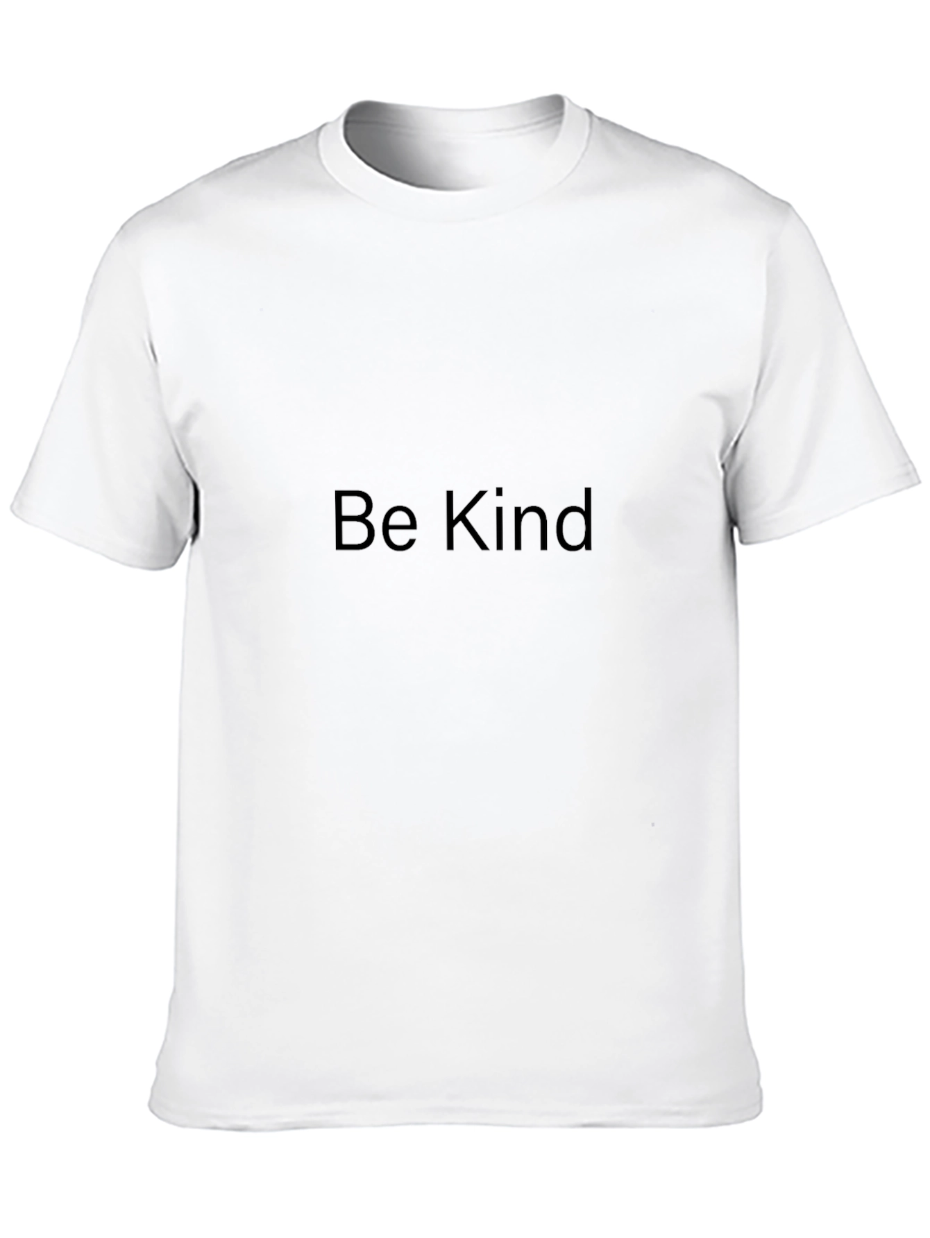 Be Kind Black Tee - Classic Comfort Fit