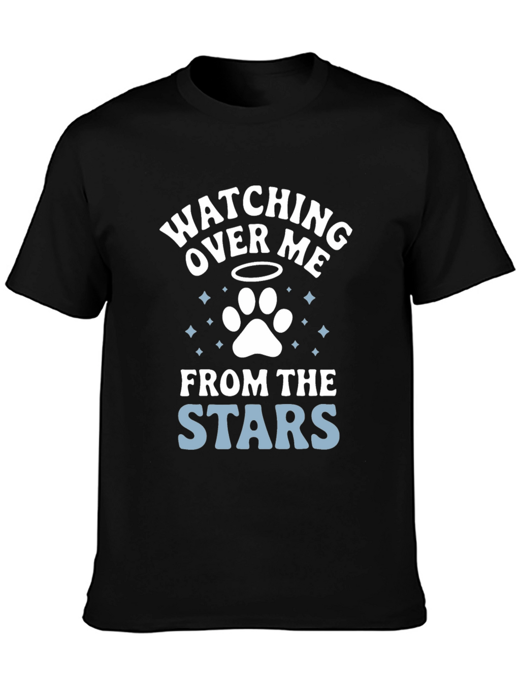 Watching Over Me Pet Loss Memorial T-Shirt
