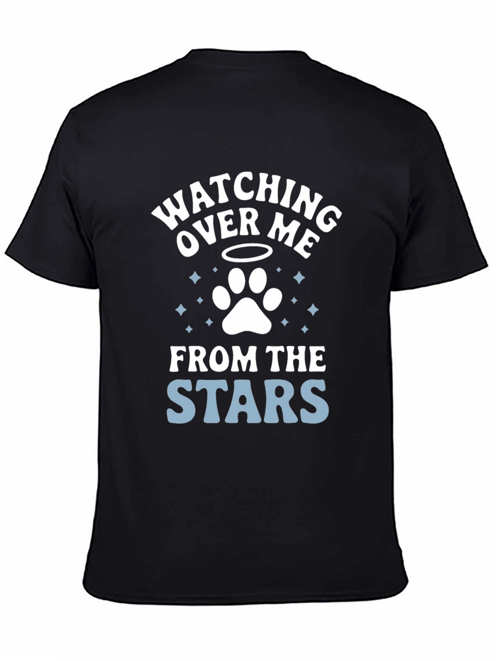 Watching Over Me Pet Loss Memorial T-Shirt