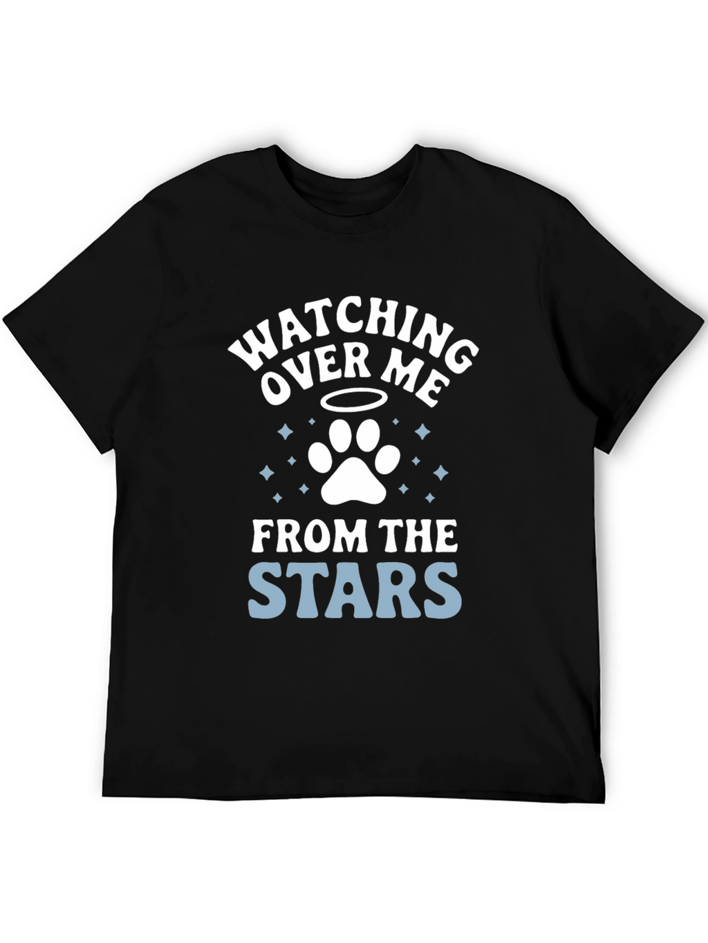 Watching Over Me Pet Loss Memorial T-Shirt