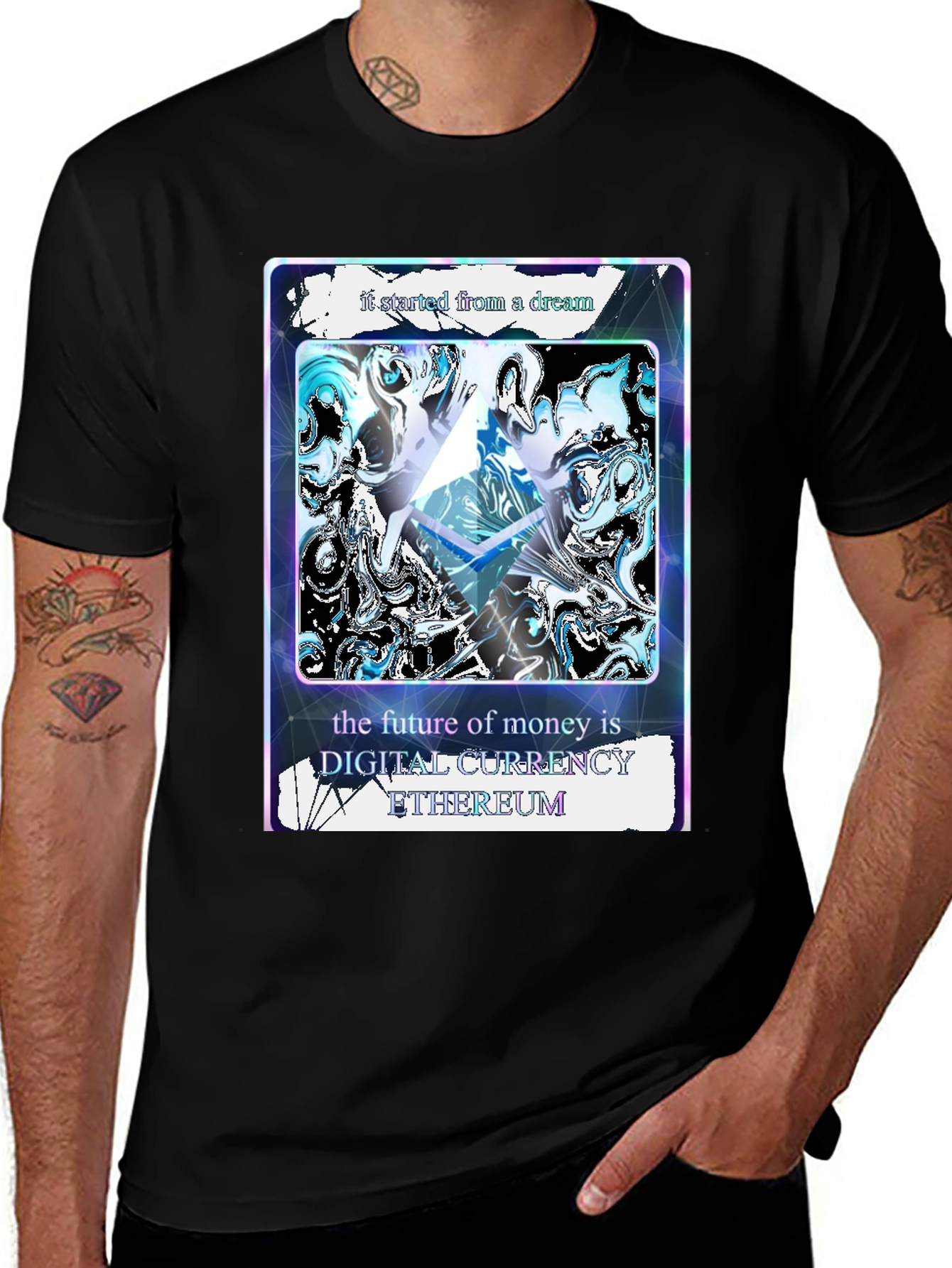 Ethereum Crypto Dream T-Shirt - Digital Currency Tee