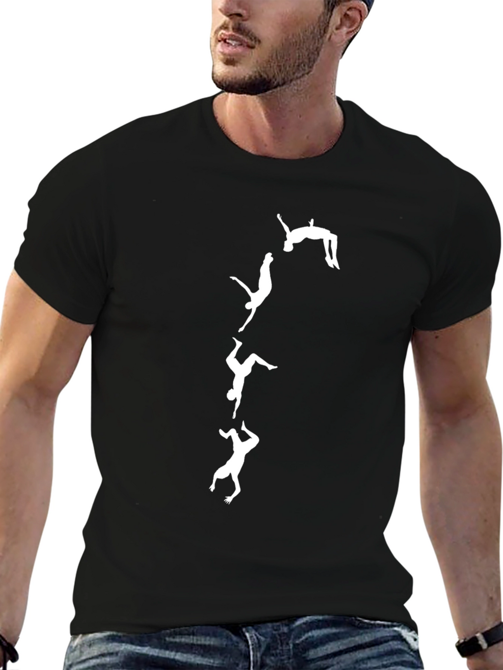 Gymnast Evolution Black T-Shirt