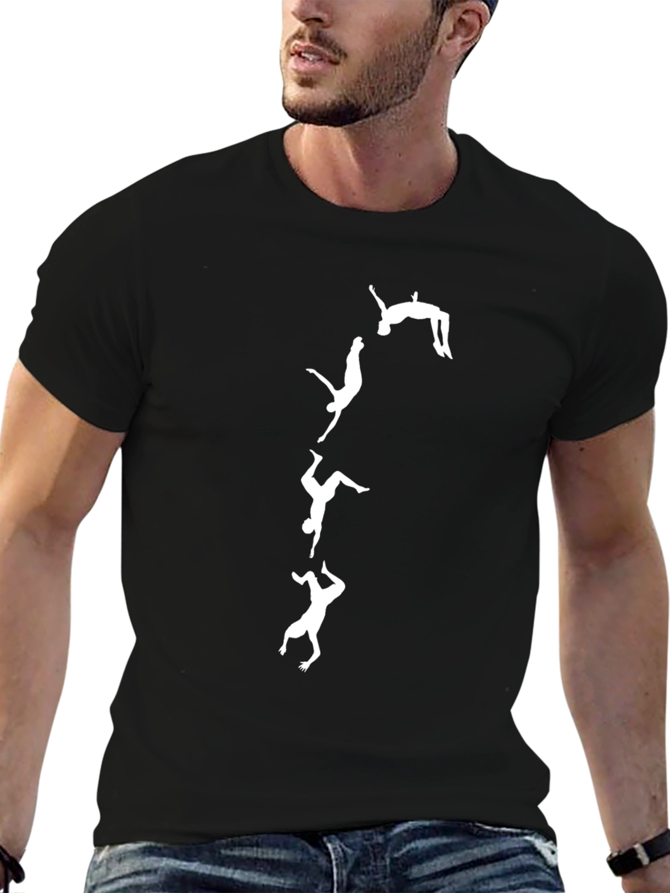 Gymnast Evolution Black T-Shirt