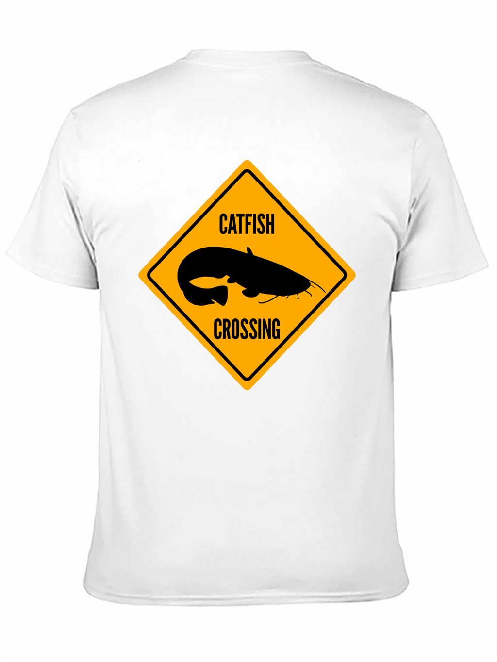 Catfish Crossing Graphic T-Shirt - Black