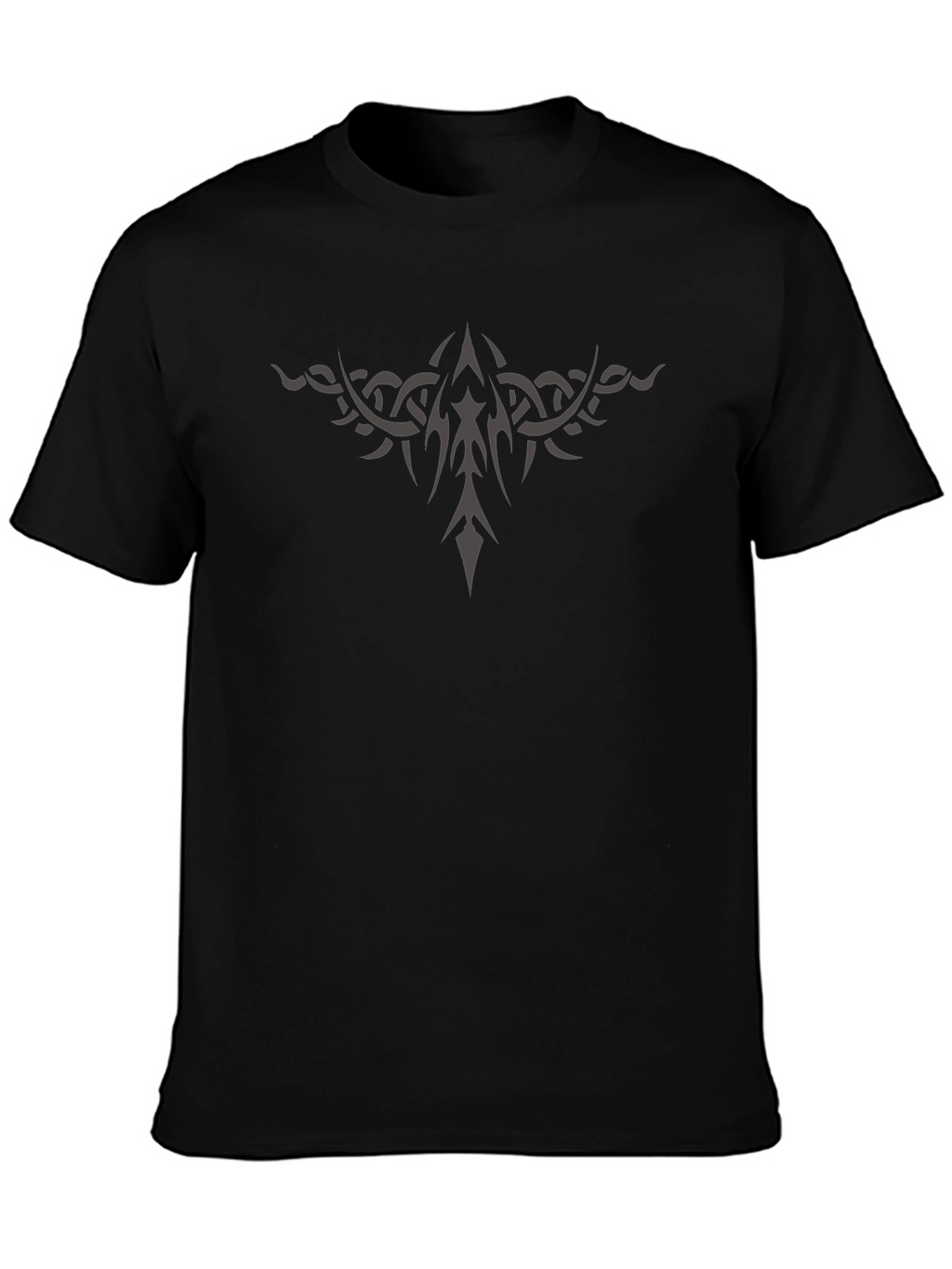 Tribal Graphic Black T-Shirt