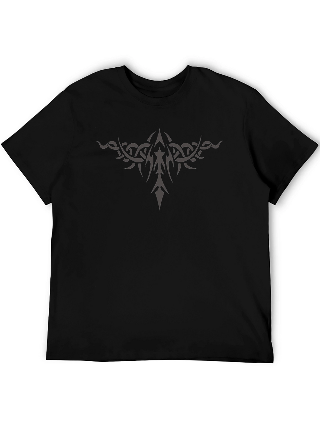 Tribal Graphic Black T-Shirt