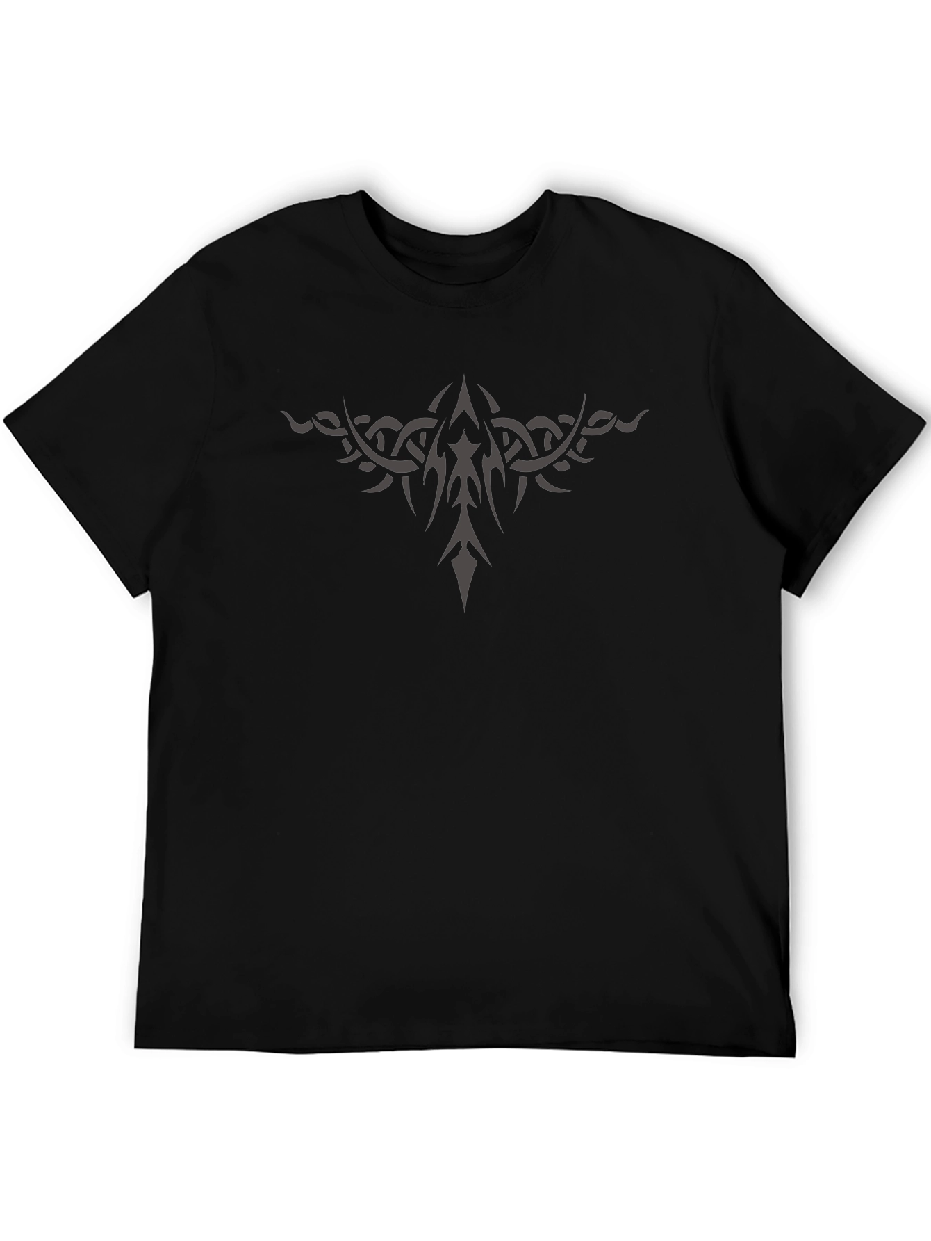 Tribal Graphic Black T-Shirt