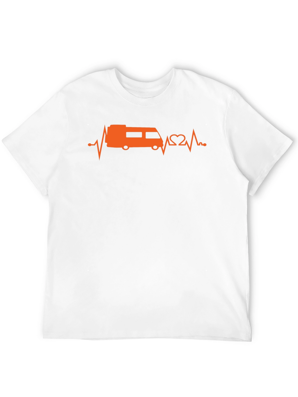 RV Heartbeat T-Shirt - Camping Lover Tee