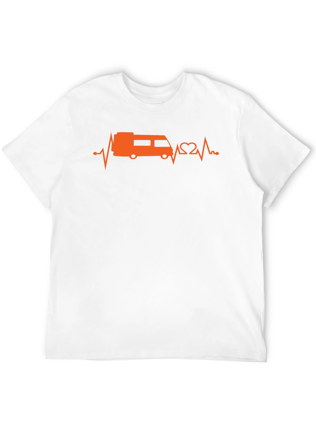 RV Heartbeat T-Shirt - Camping Lover Tee