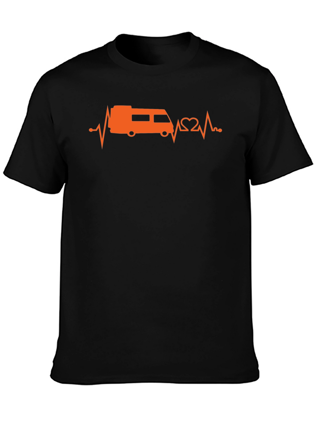 RV Heartbeat T-Shirt - Camping Lover Tee