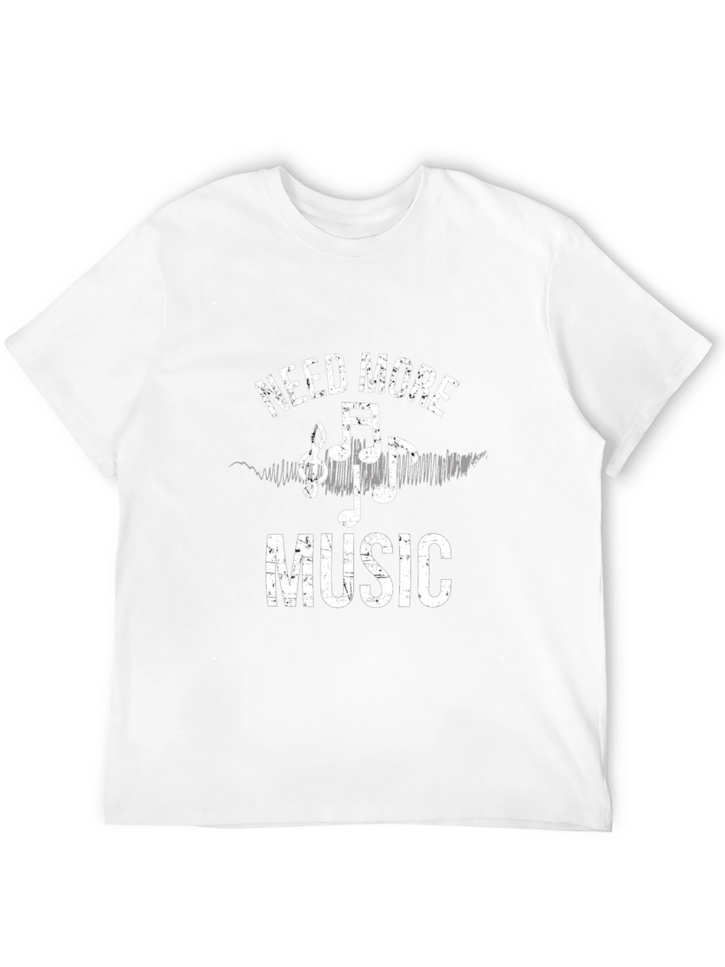 Need More Music Black T-Shirt
