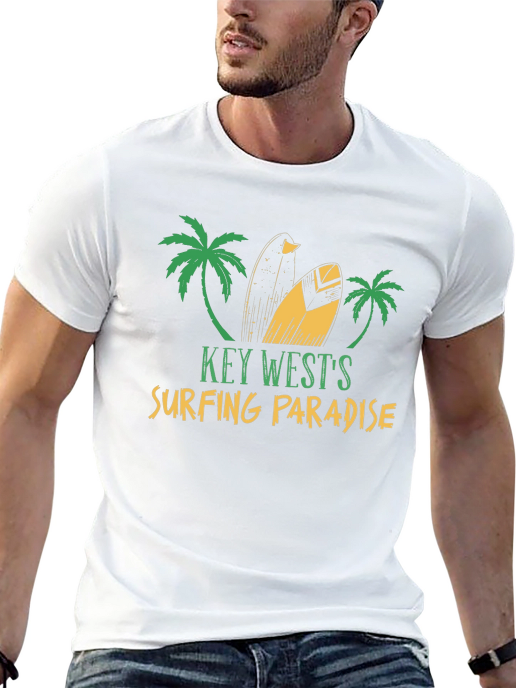 Key West Surfing Paradise T-Shirt