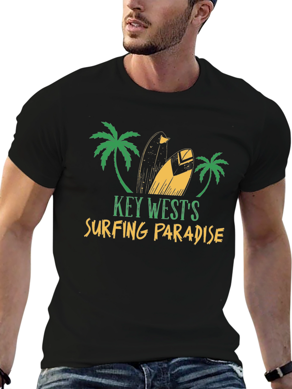 Key West Surfing Paradise T-Shirt