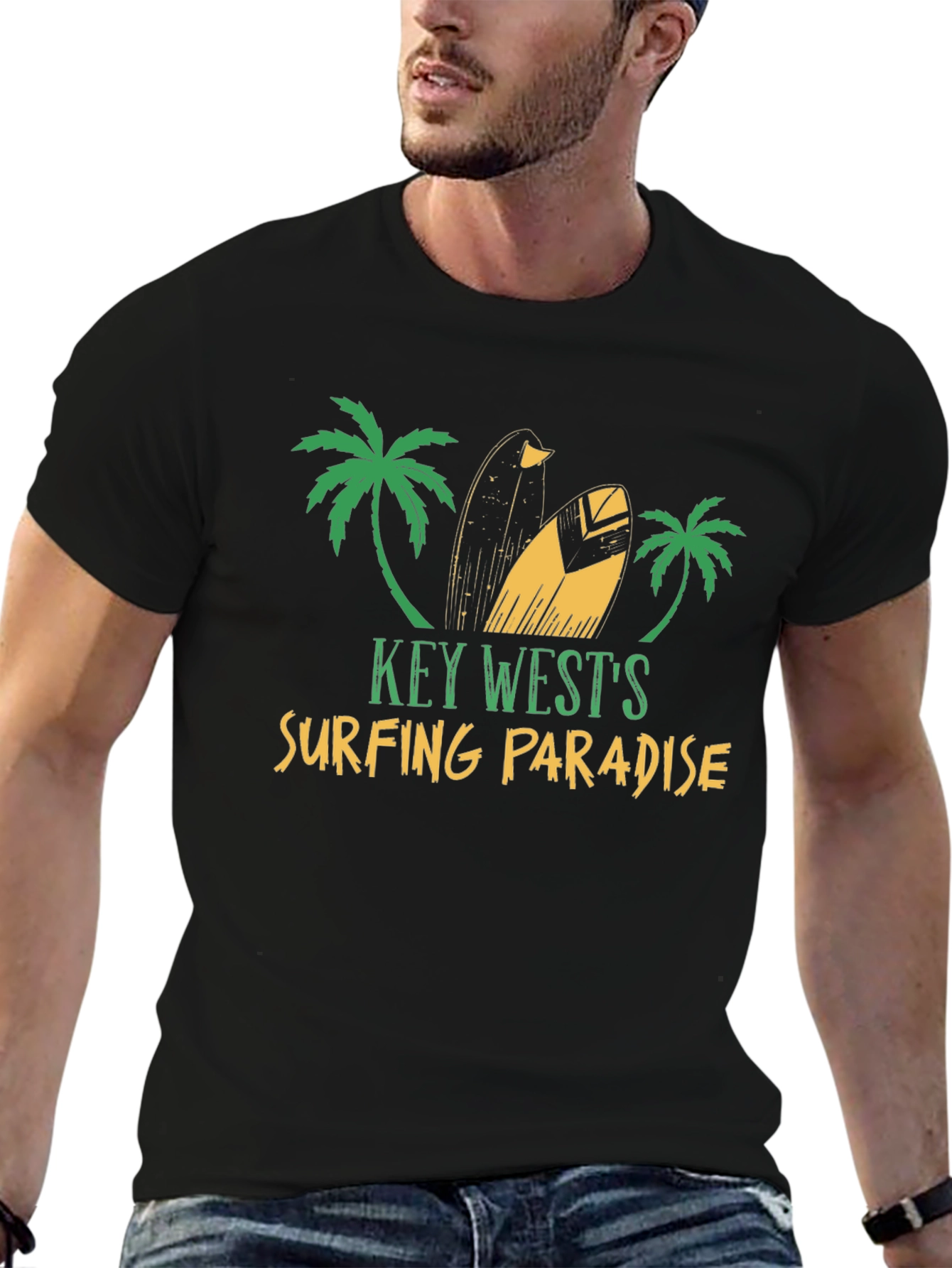 Key West Surfing Paradise T-Shirt