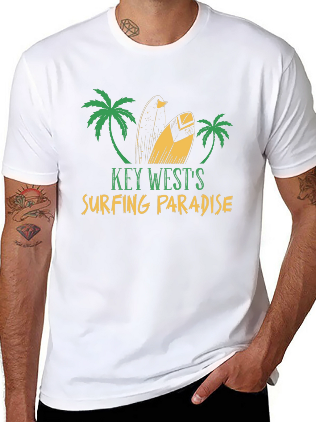 Key West Surfing Paradise T-Shirt