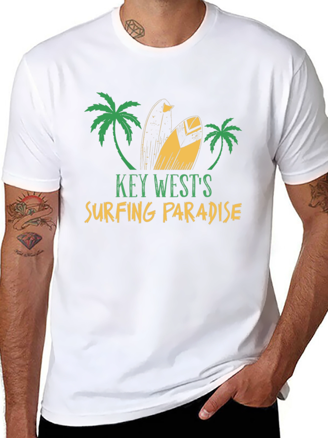 Key West Surfing Paradise T-Shirt