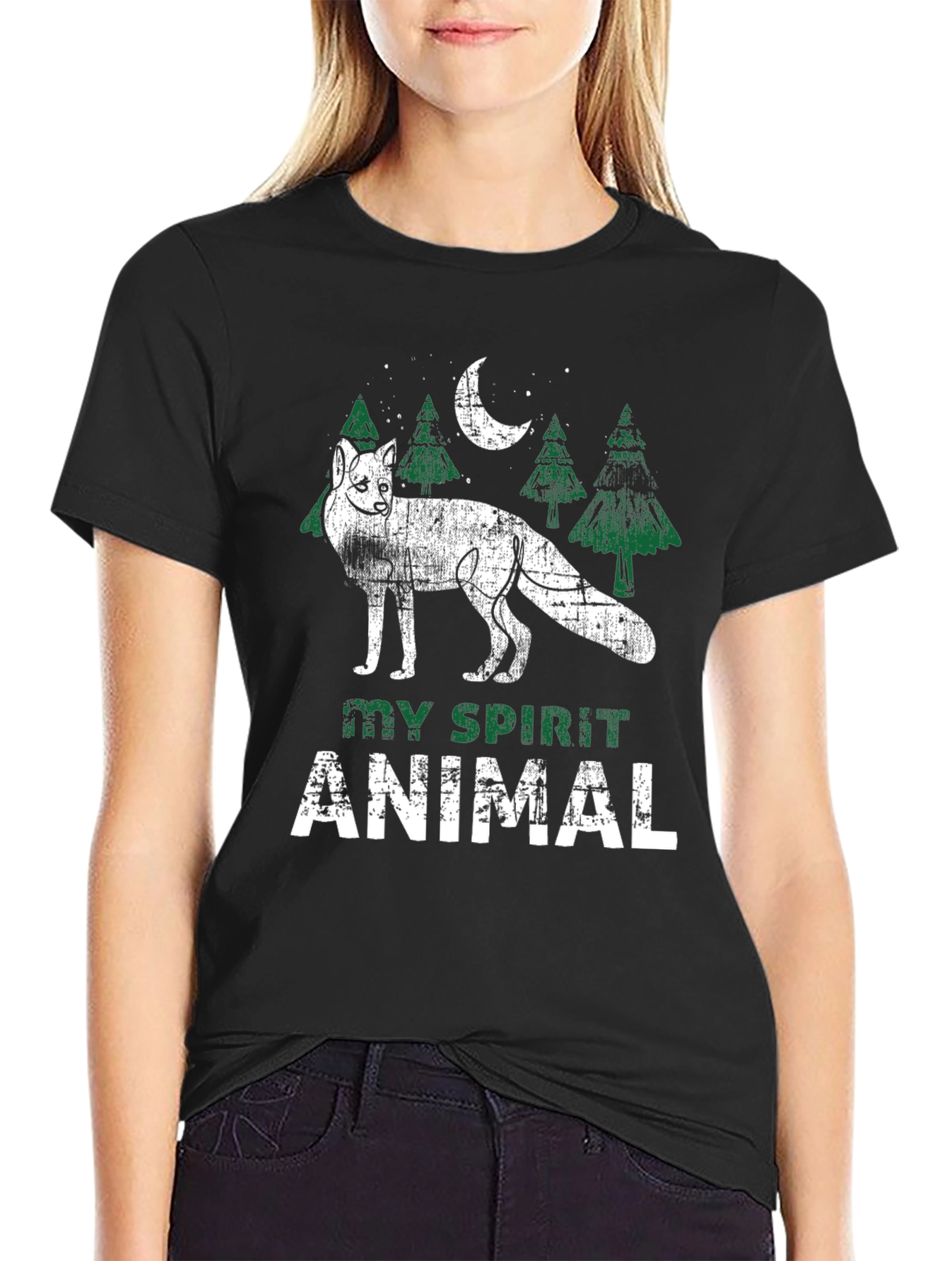 My Spirit Animal Fox Graphic T-Shirt
