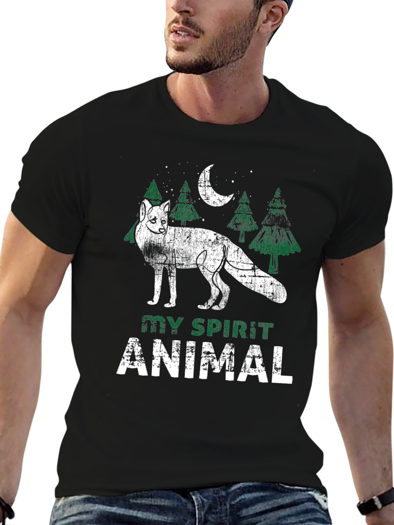 My Spirit Animal Fox Graphic T-Shirt