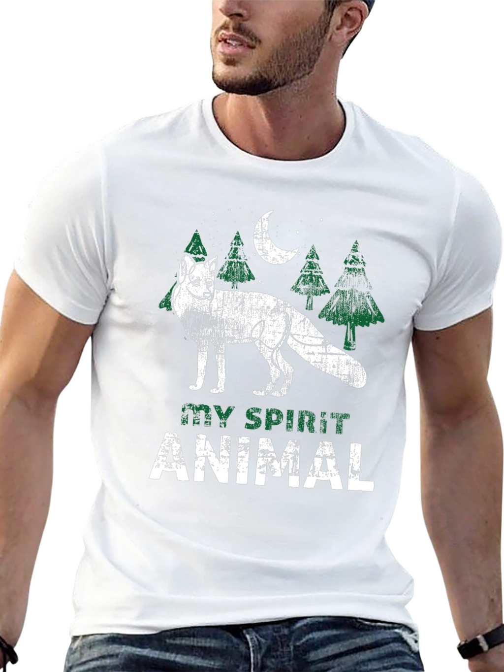 My Spirit Animal Fox Graphic T-Shirt