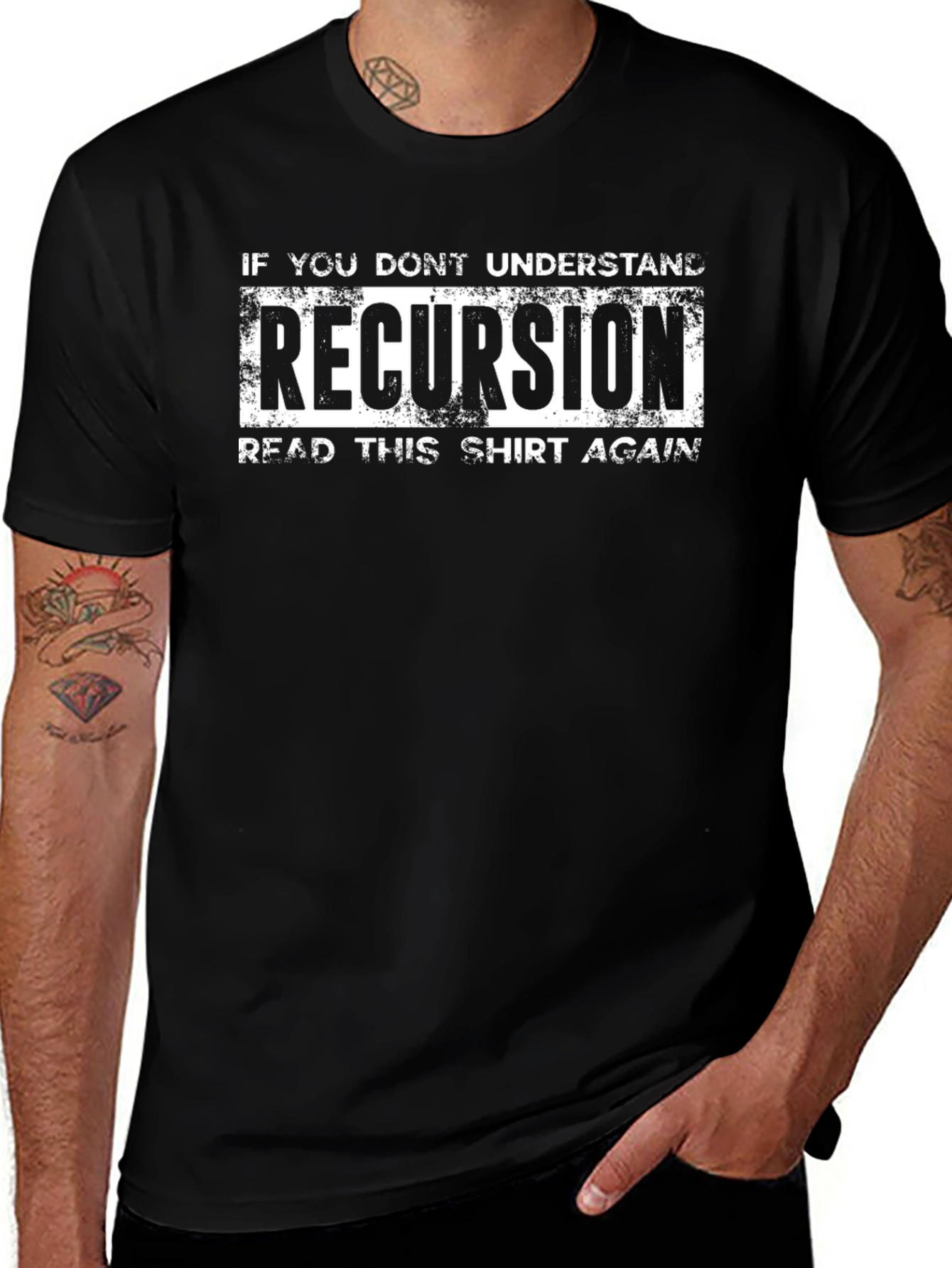 Recursion T-Shirt - Funny Programmer Gift