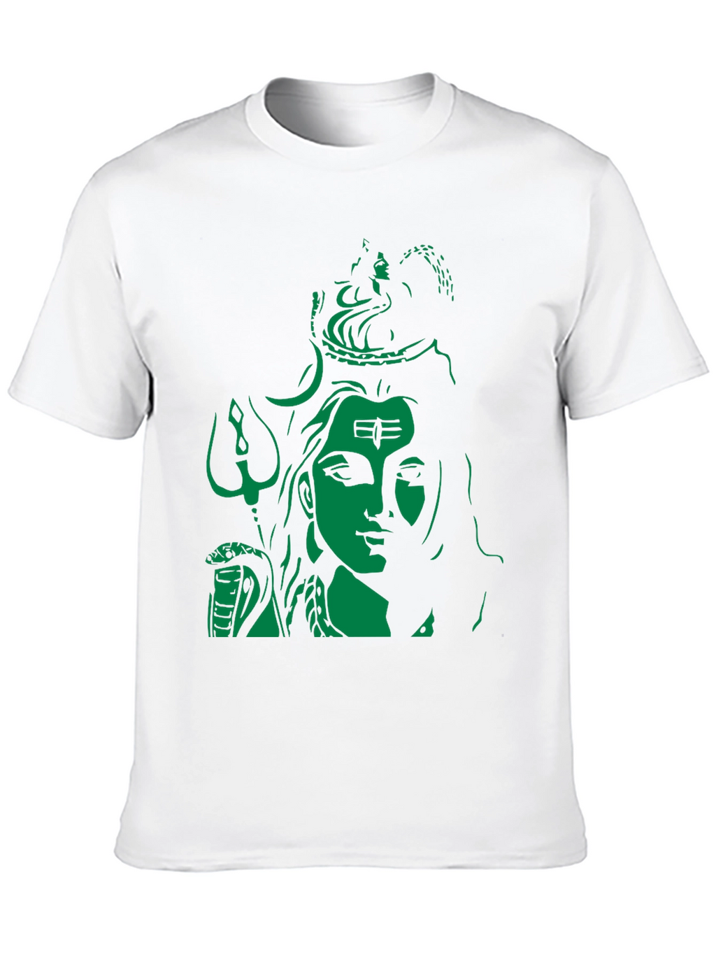 Lord Shiva Graphic Print Black T-Shirt