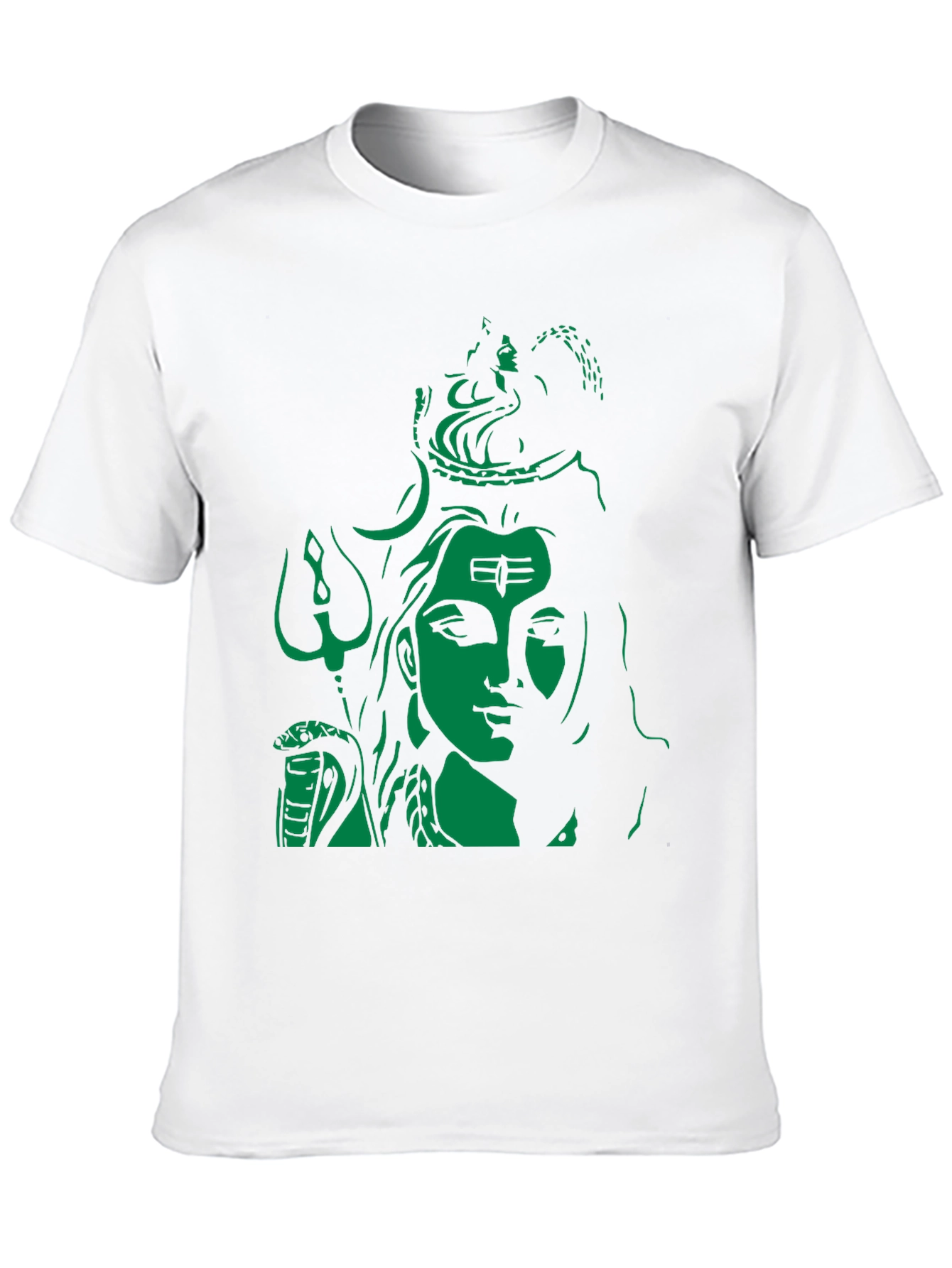 Lord Shiva Graphic Print Black T-Shirt