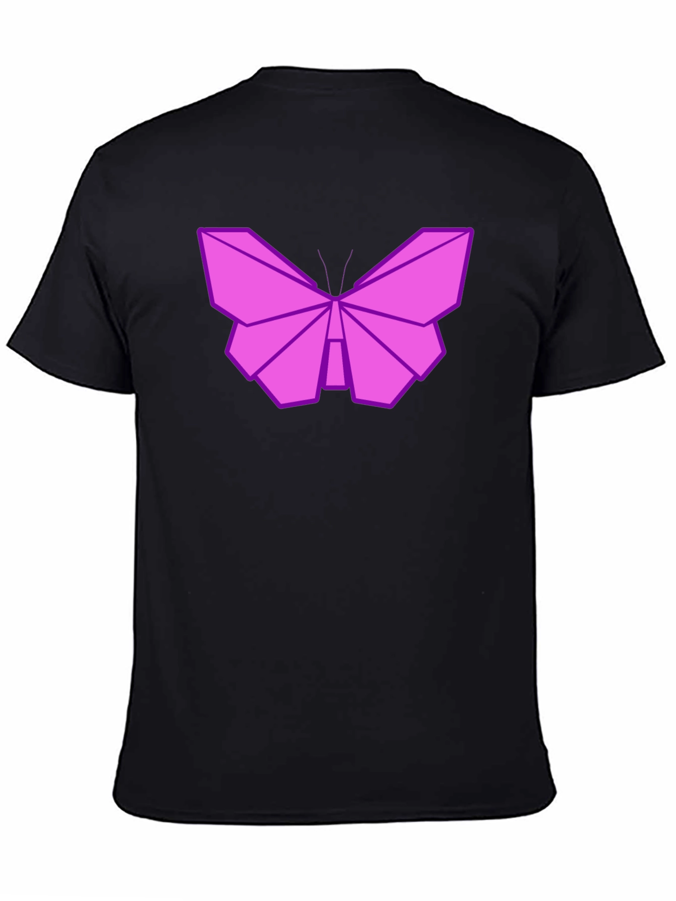 Origami Butterfly Graphic T-Shirt - Unique Design