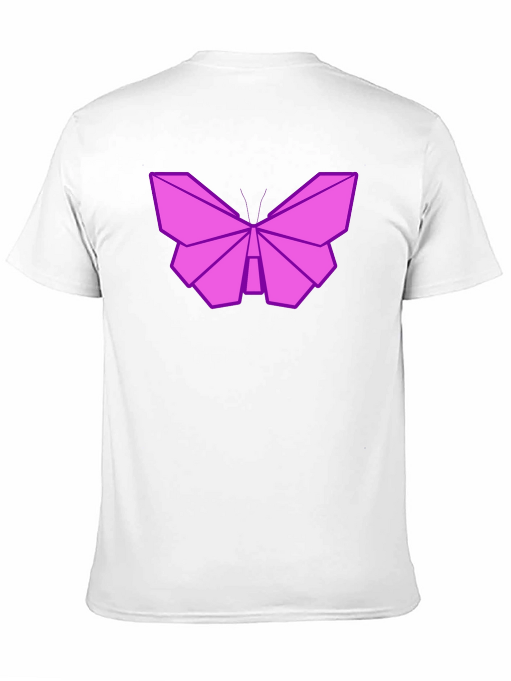 Origami Butterfly Graphic T-Shirt - Unique Design