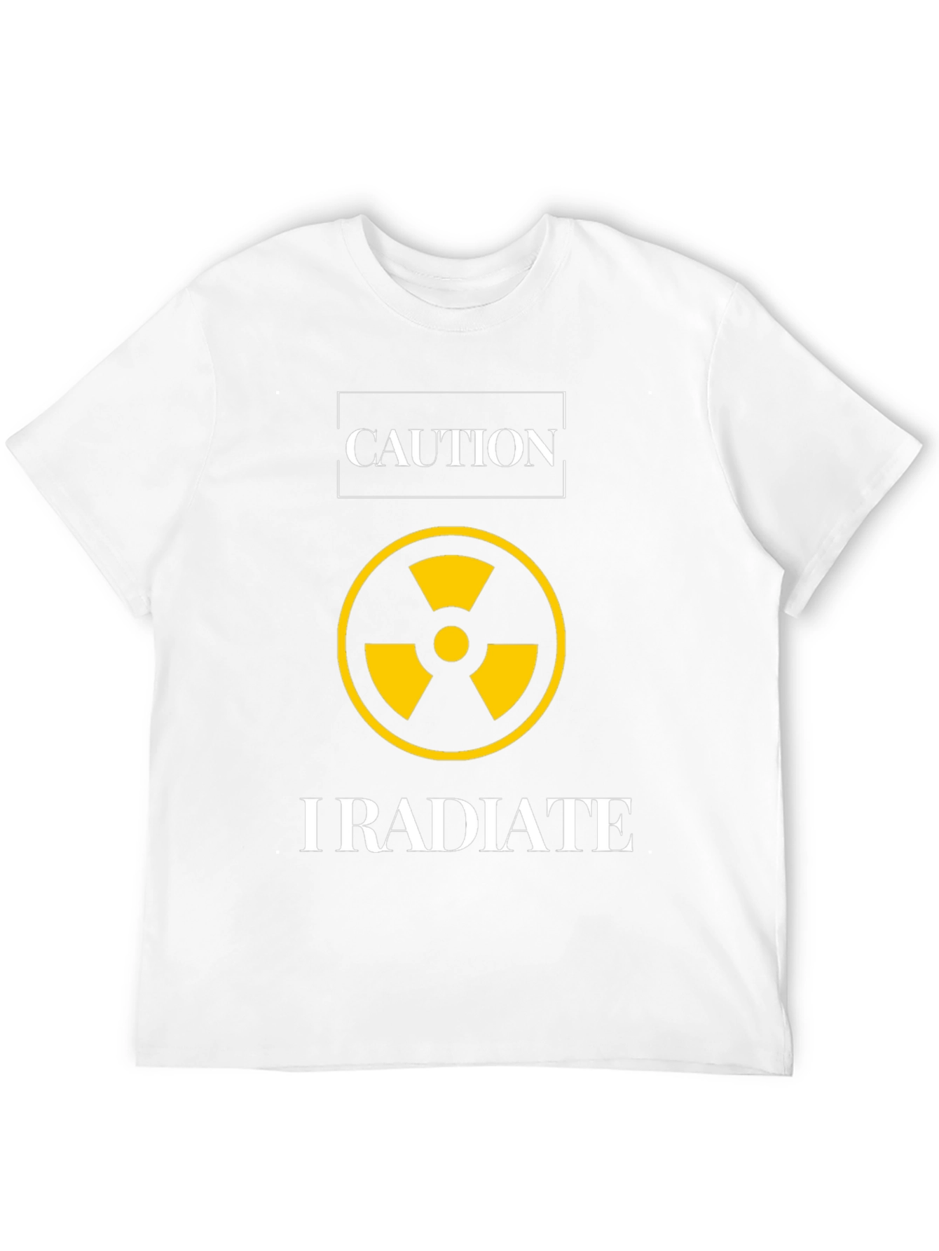 Caution I Radiate Graphic Tee