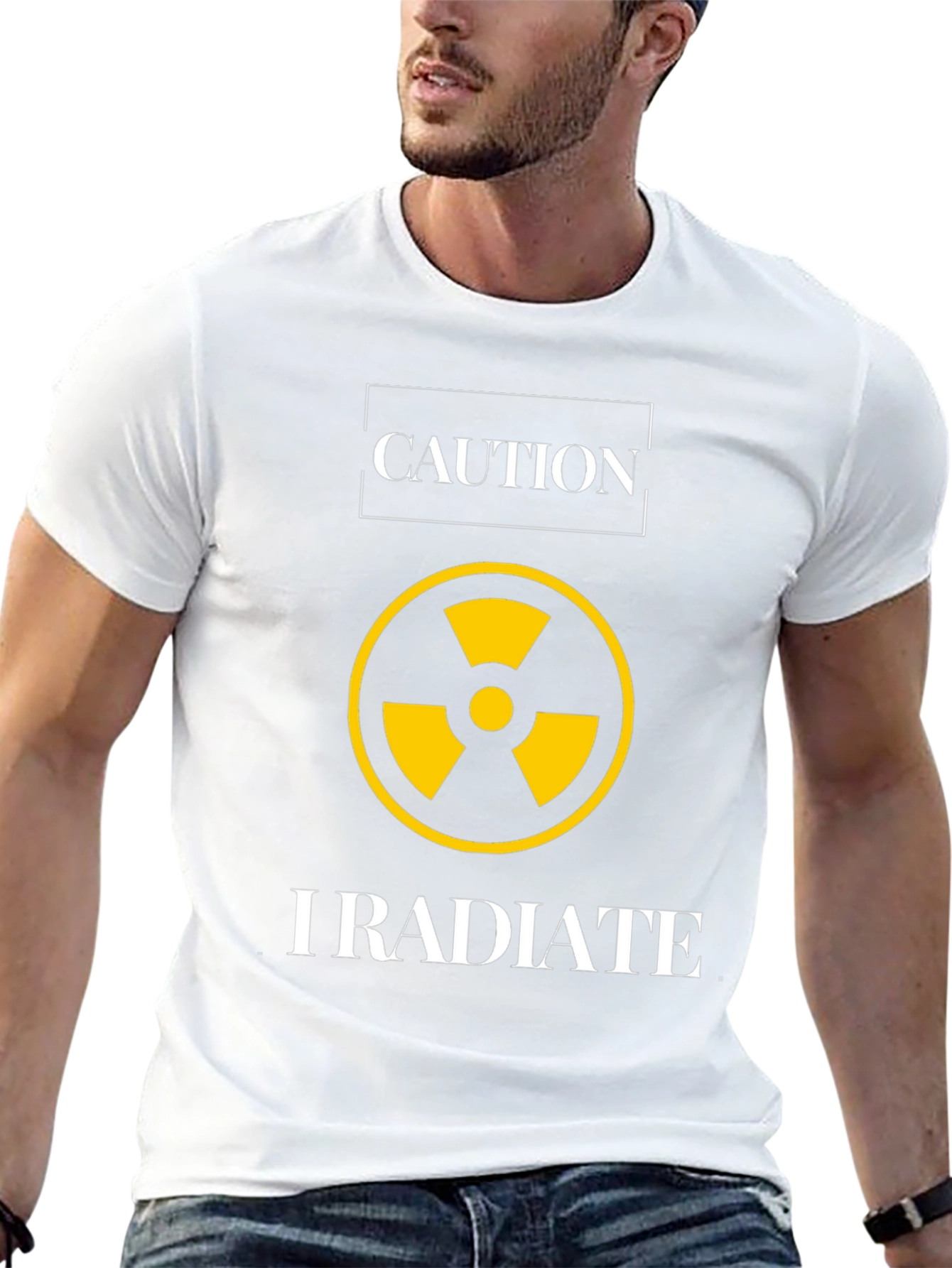 Caution I Radiate Graphic Tee
