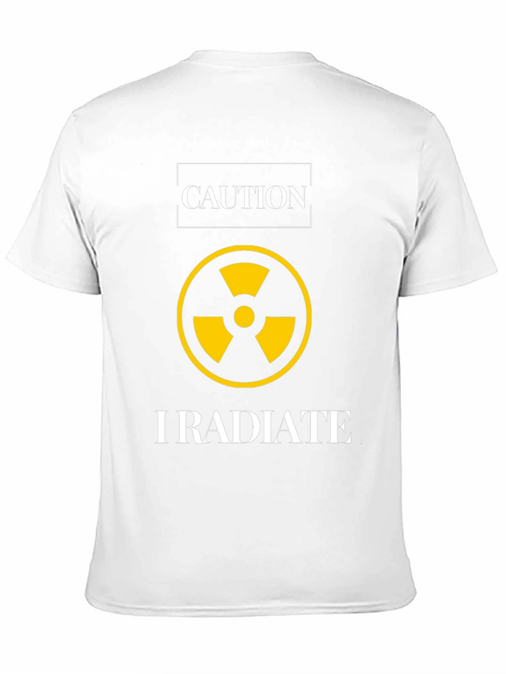 Caution I Radiate Graphic Tee