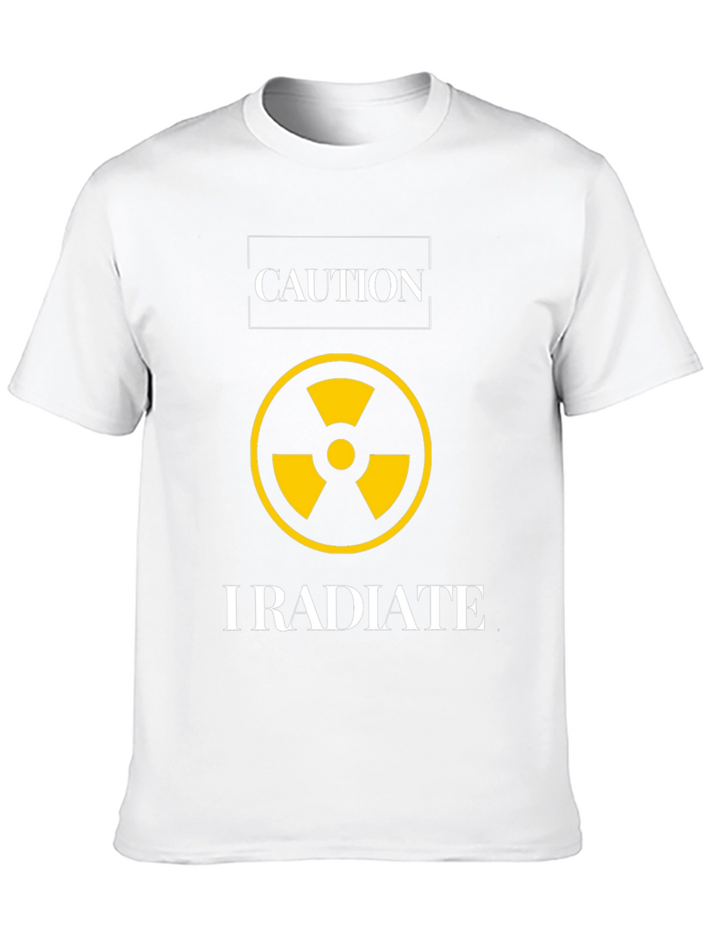 Caution I Radiate Graphic Tee