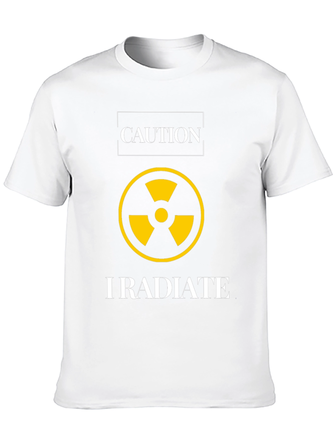Caution I Radiate Graphic Tee