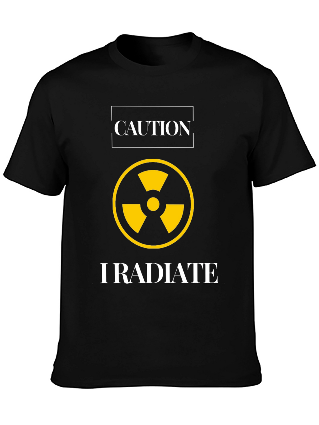 Caution I Radiate Graphic Tee