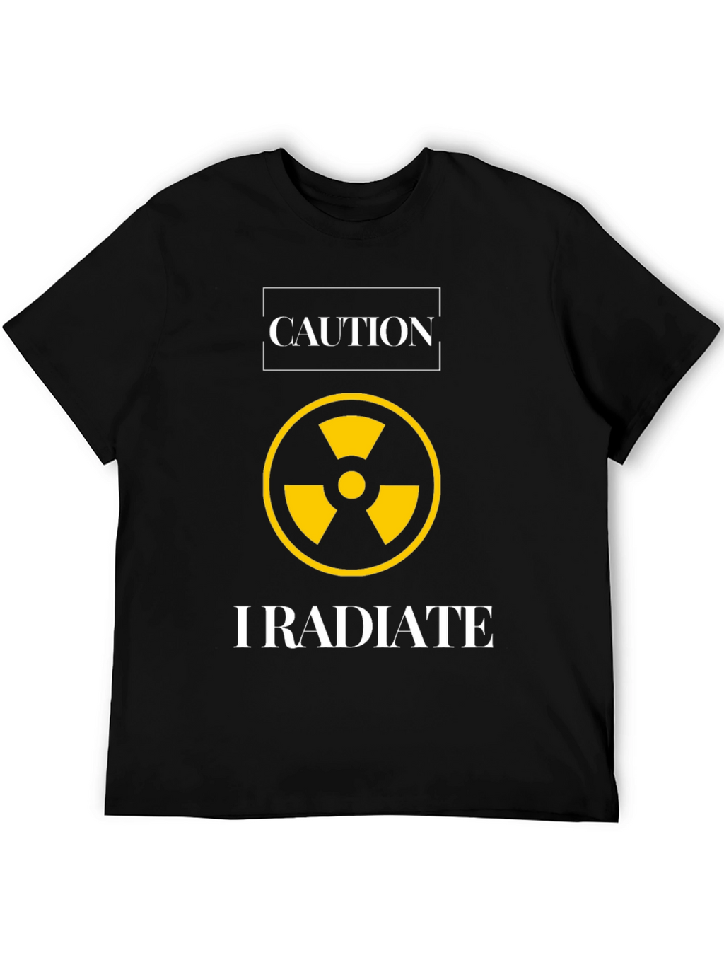 Caution I Radiate Graphic Tee