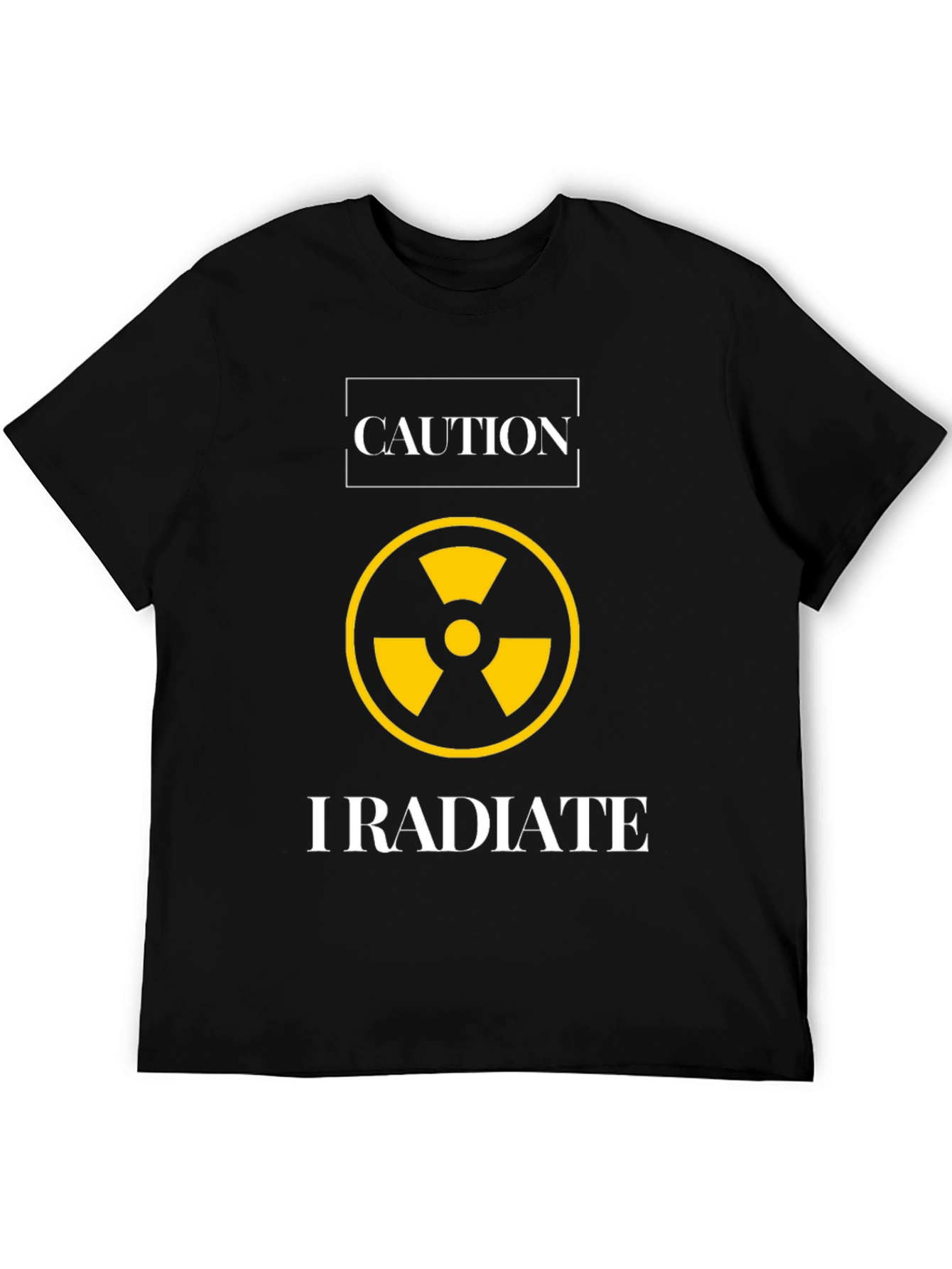 Caution I Radiate Graphic Tee