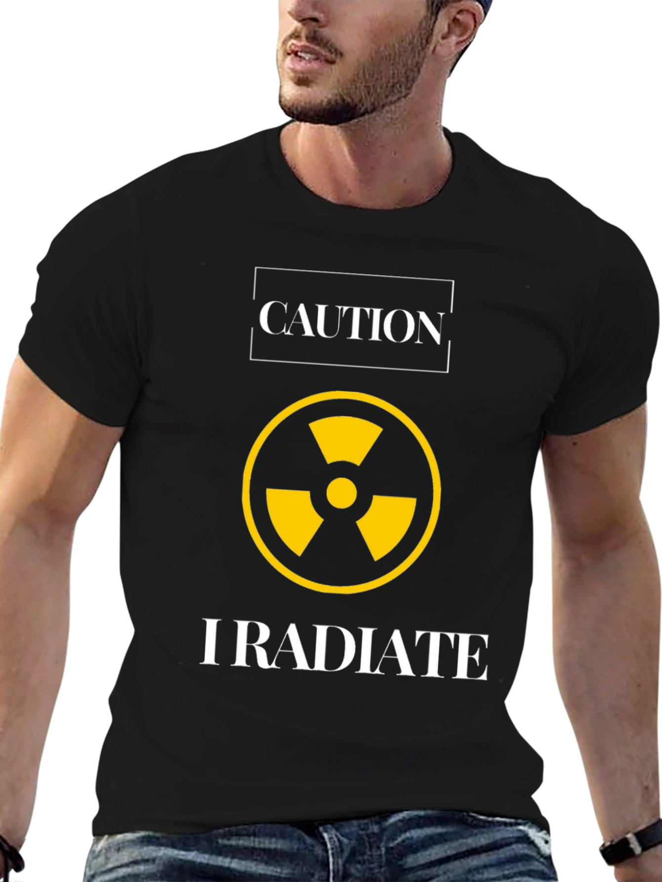 Caution I Radiate Graphic Tee