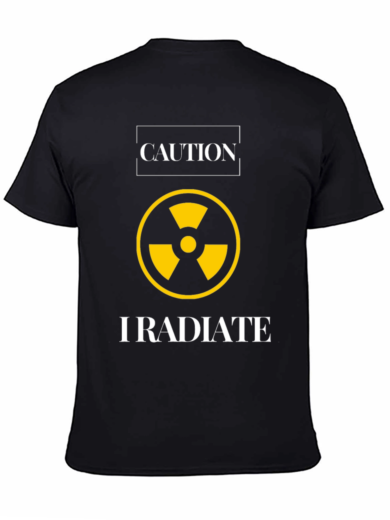 Caution I Radiate Graphic Tee
