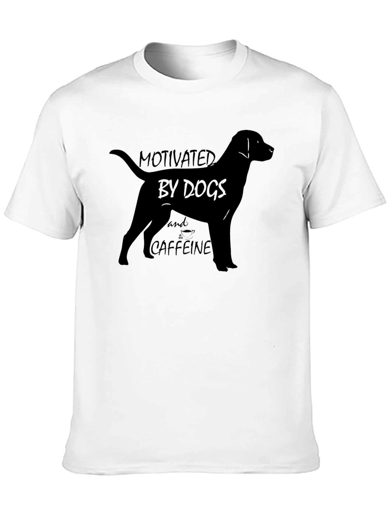 Dog & Caffeine Lover T-Shirt