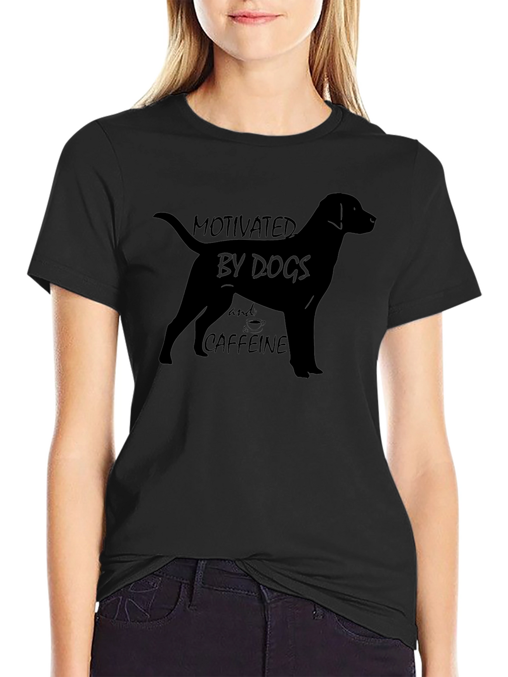 Dog & Caffeine Lover T-Shirt