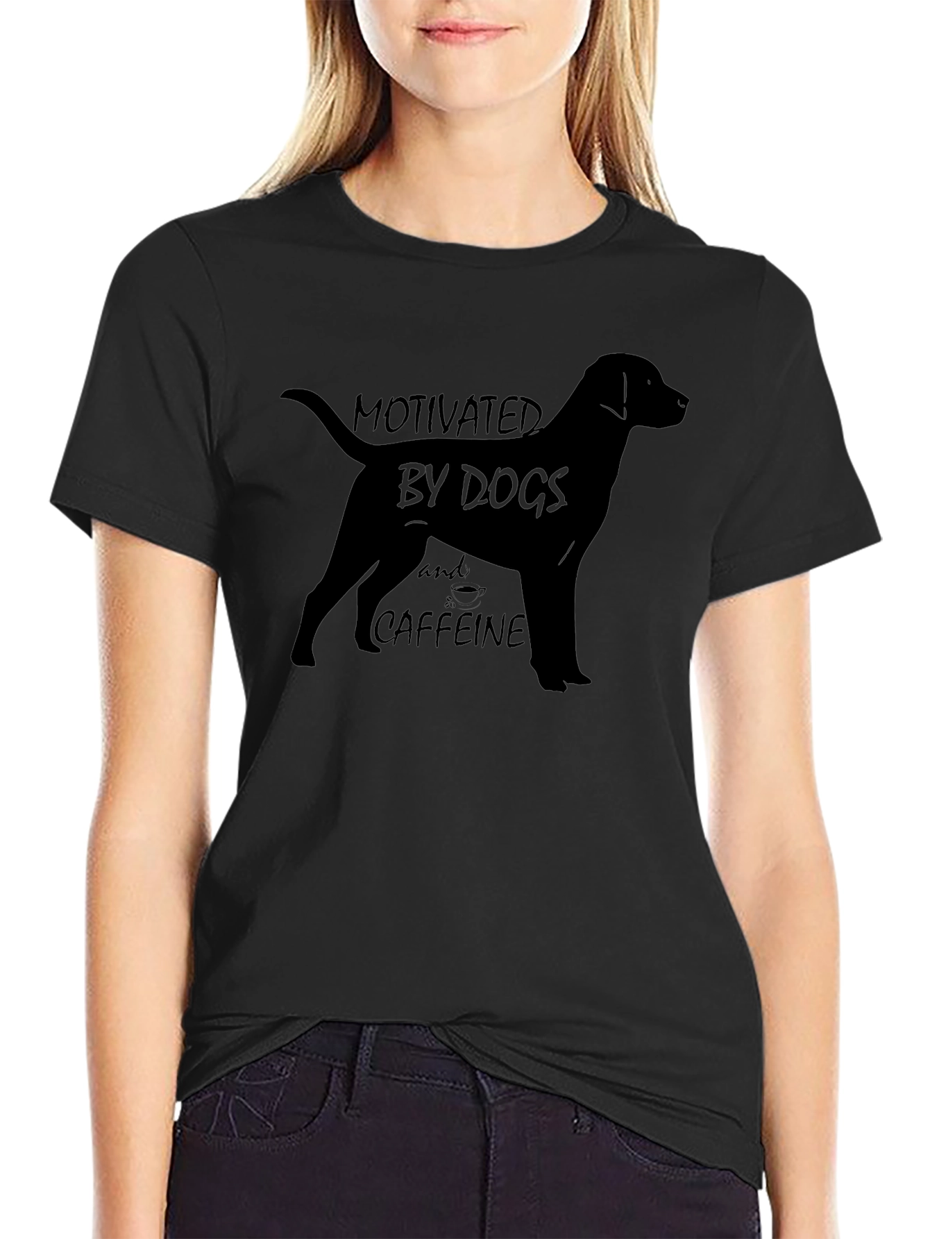 Dog & Caffeine Lover T-Shirt
