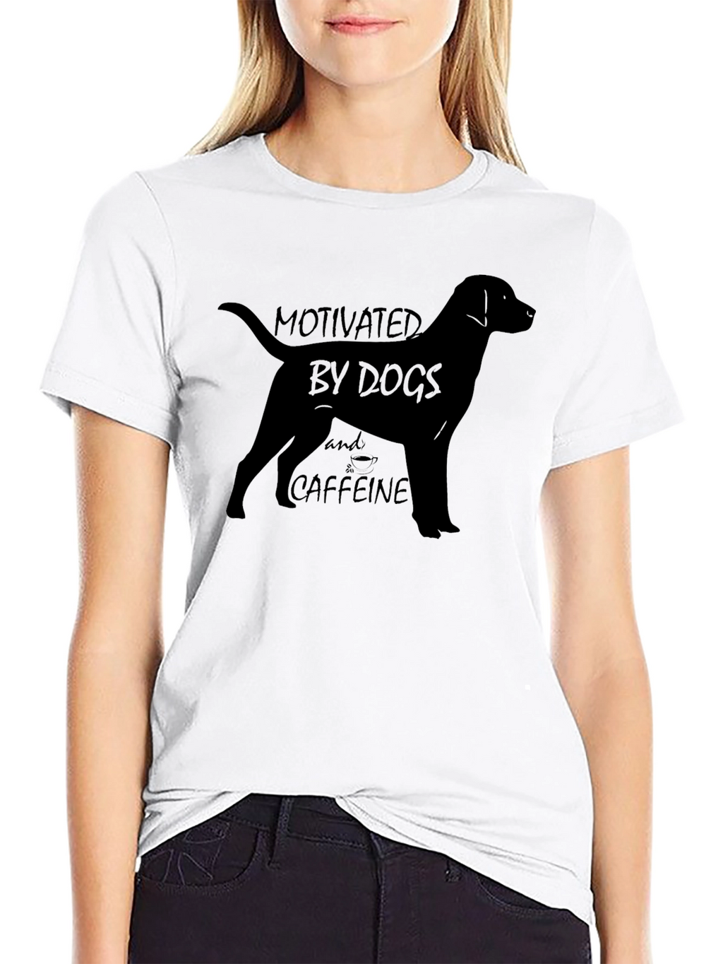 Dog & Caffeine Lover T-Shirt