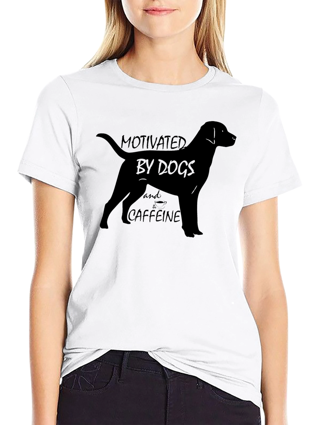 Dog & Caffeine Lover T-Shirt